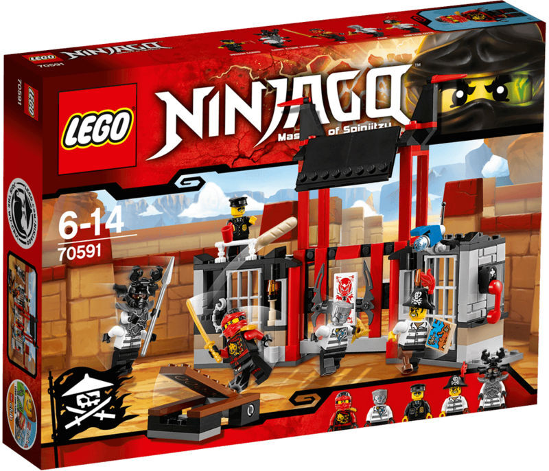 70591 LEGO NINJAGO FLUGTEN FRA KRYPTARIUM-FÆNGSLET