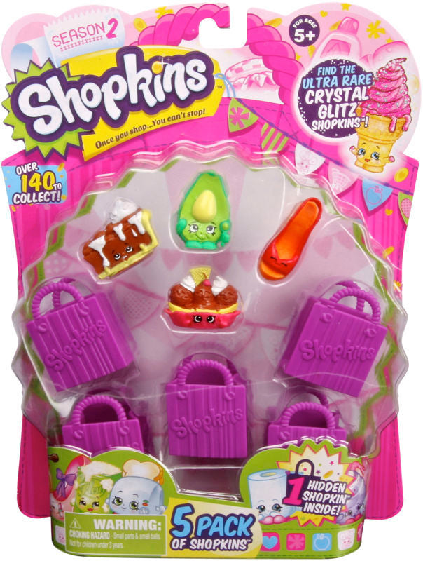 SHOPKINS 5 PACK (S2)