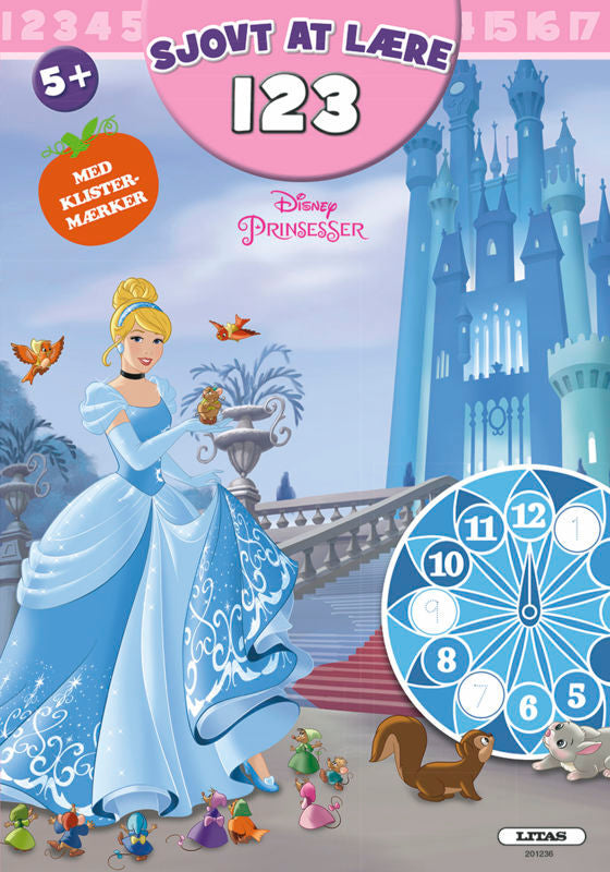 LEG & LÆR PRINSESSE 123 ( kolli 6 )