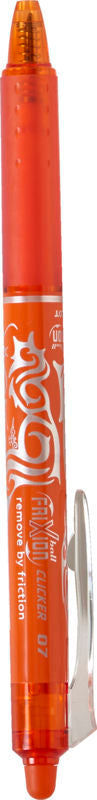 BALL-LINER PILOT FRIXION CLICKER 07 ORANGE