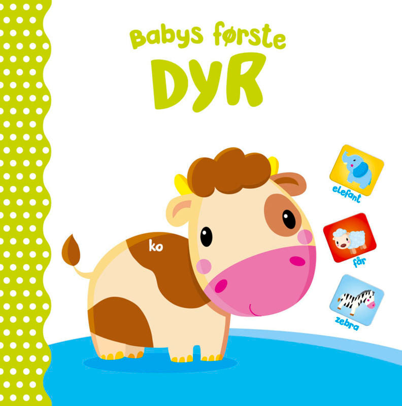 BABY FØRSTE BOG - DYR