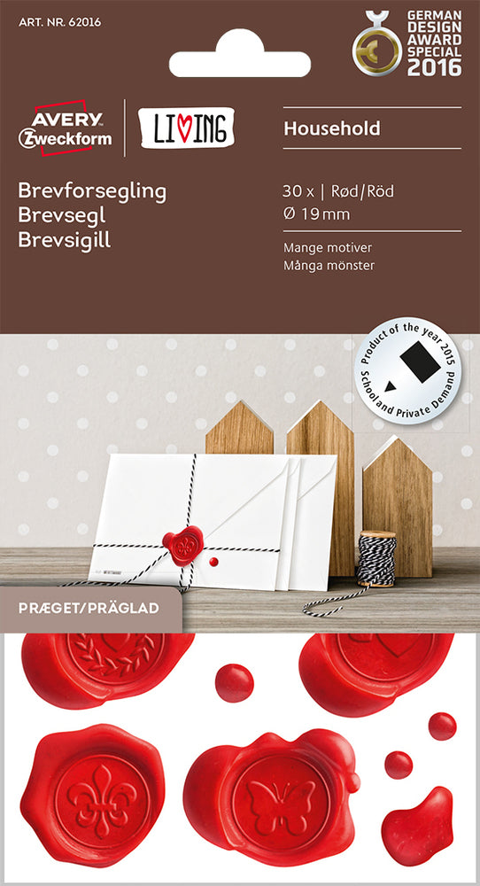 BREVFORSEGLING AVERY