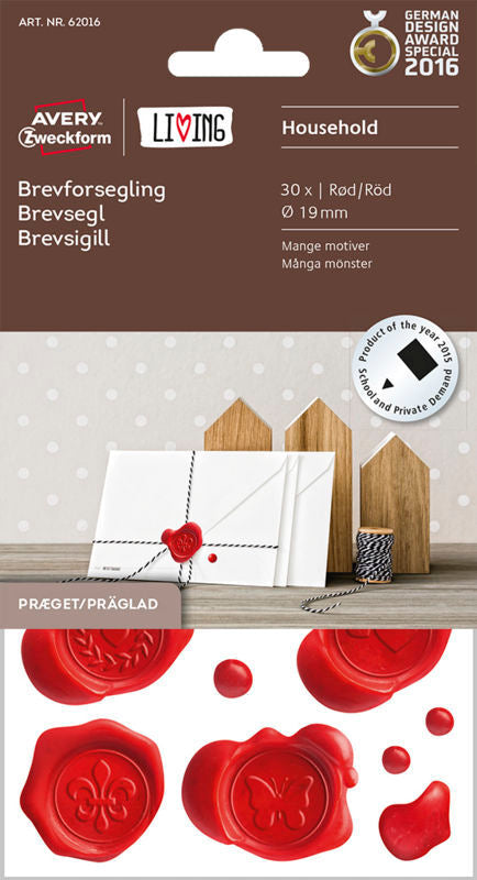BREVFORSEGLING AVERY
