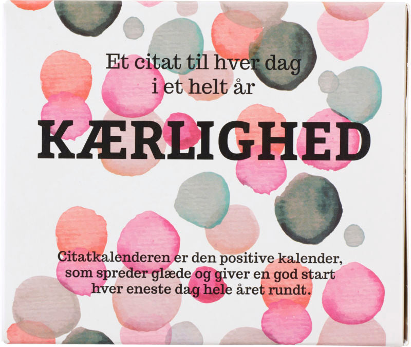 CITATKALENDER KÆRLIGHED