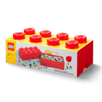 LEGO opbevaringskasse 8 rød