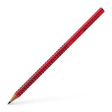 Blyant grip Faber-Castell hb rød