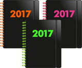 KALENDER 2017 LETTS BLACK A6 UGE ASS