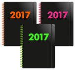 KALENDER 2017 LETTS BLACK A5 UGE ASS