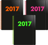 KALENDER 2017 LETTS BLACK A5 UGE ASS