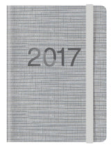 KALENDER 2017 LETTS MEMO MINI UGE SILVER
