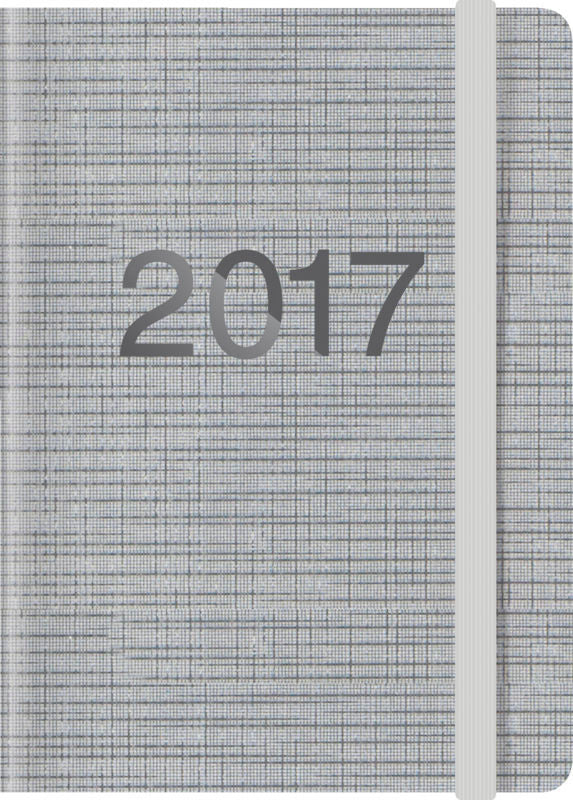 KALENDER 2017 LETTS MEMO MINI UGE SILVER