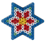 Hama maxi stiftplade stjerne 14,5x15,58cm