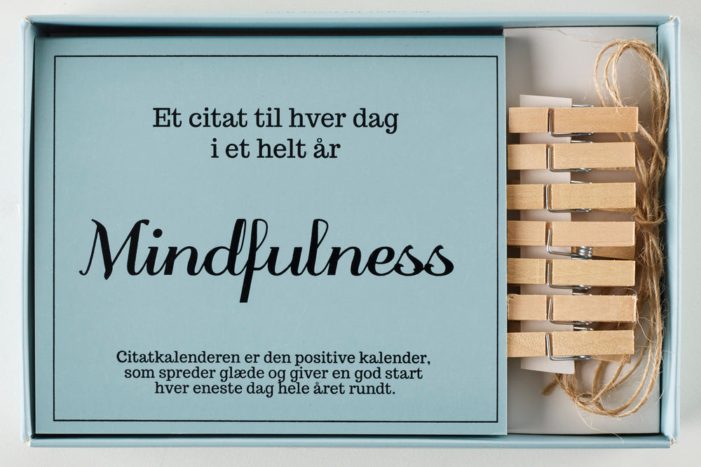 CITATKALENDER MINDFULNESS 1M SNOR/7 KLEMMER