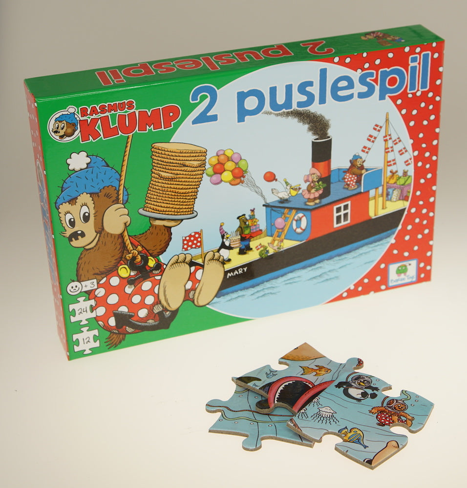 Rasmus Klump - 2 Puslespil
