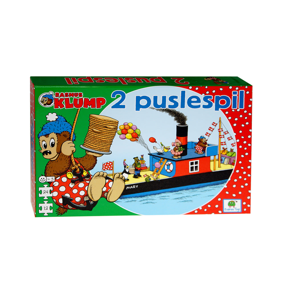 Rasmus Klump - 2 Puslespil