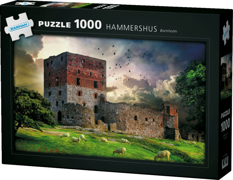 PUSLESPIL HAMMERSHUS 1000 BRIKKER