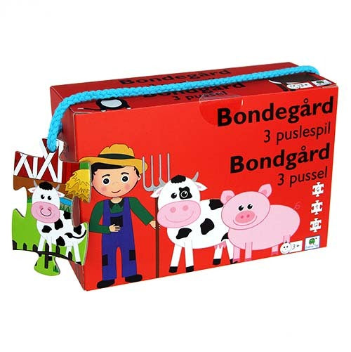 Puslespil: Min lille bondegård
