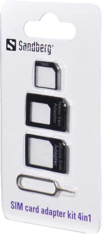 ADAPTER SIM-KORT 4-i-1 SANDBERG