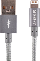 Sandberg excelence microusb grey 1m