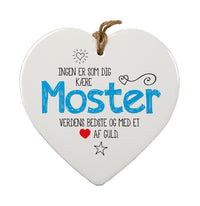 KERAMIKHJERTE "MOSTER"