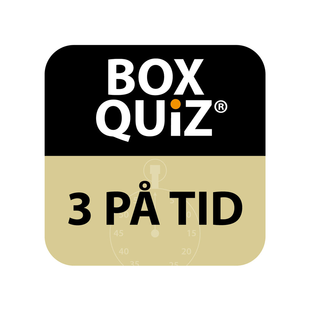 BOX QUIZ 3 PÅ TID