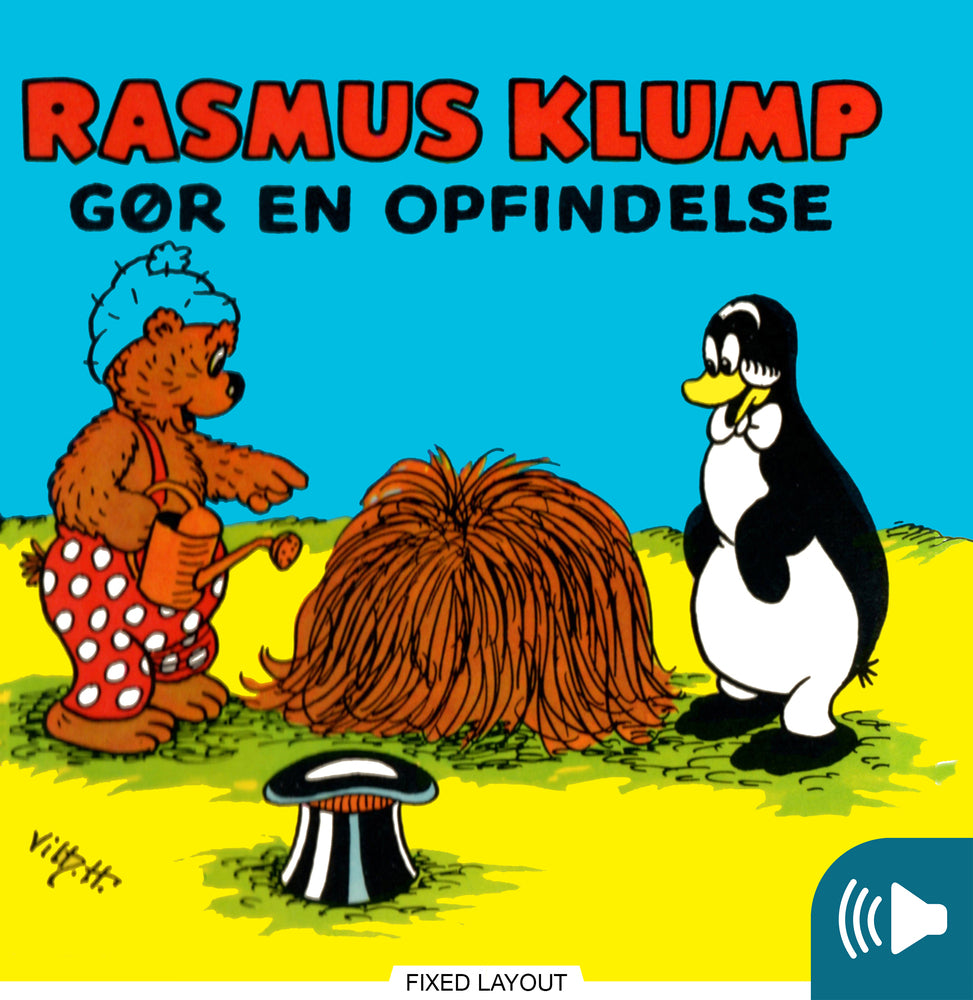 Rasmus Klump gør en opfindelse