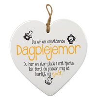 KERAMIKHJERTE DAGPLEJE MOR