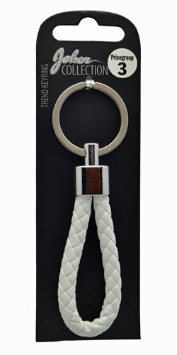 NØGLERING BRAID WHITE