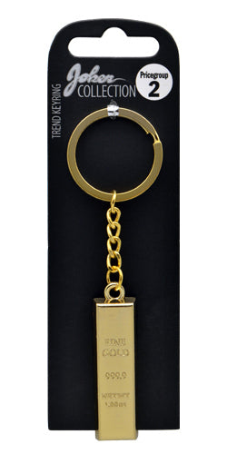 NØGLERING GOLD BAR