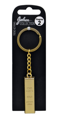 NØGLERING GOLD BAR