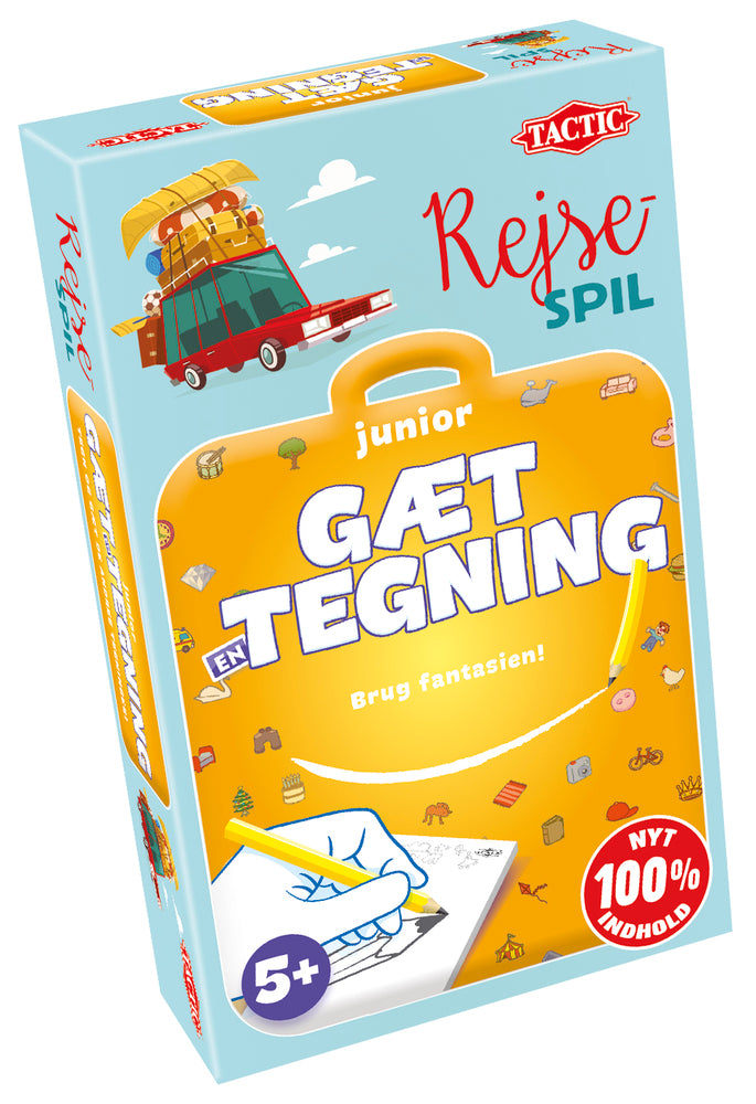 Gæt en tegning Junior rejsespil