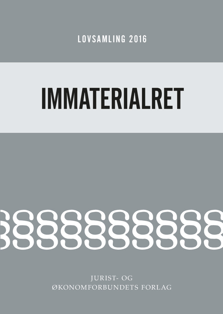 Lovsamling 2016 - Immaterialret