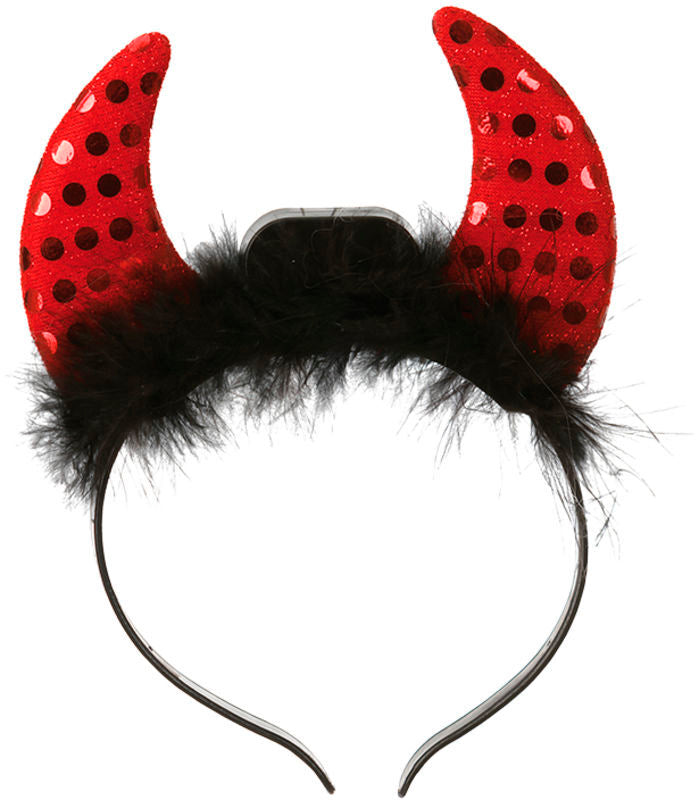 Diadem med lysende horn