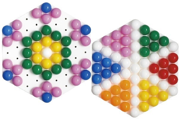 Hama maxi stick ophængsæske hexagonal