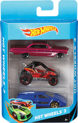HOT WHEELS 3-PAK BASIC BILER FLERE FORSKELLIGE
