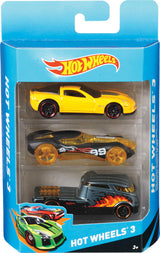 HOT WHEELS 3-PAK BASIC BILER FLERE FORSKELLIGE