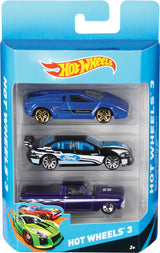 HOT WHEELS 3-PAK BASIC BILER FLERE FORSKELLIGE