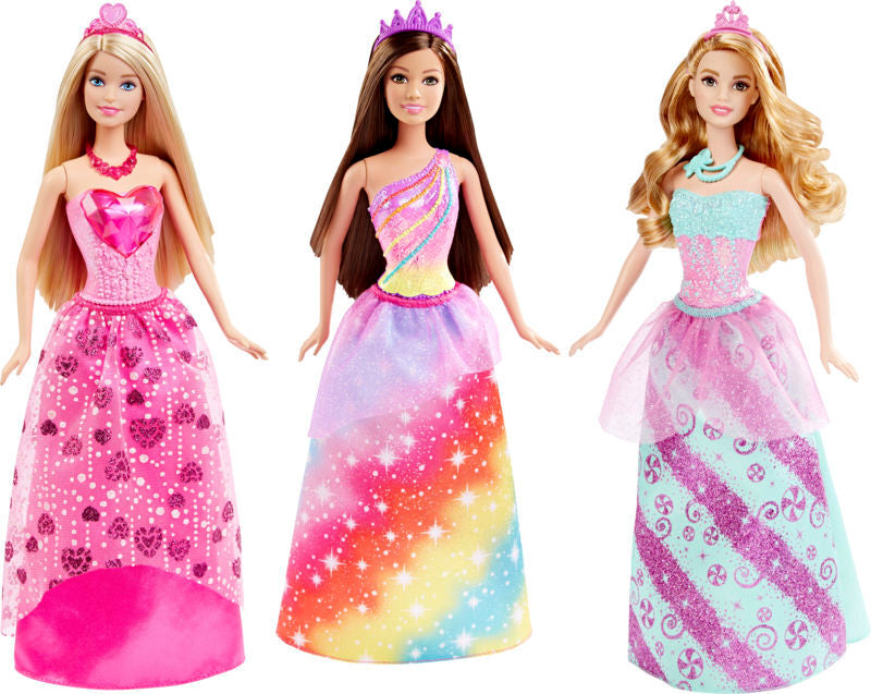 BARBIE SPARKEL PRINCESS ASST.