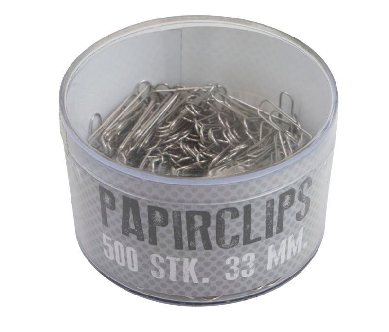 CLIPS RELIEF 33 MM. 500 STK.