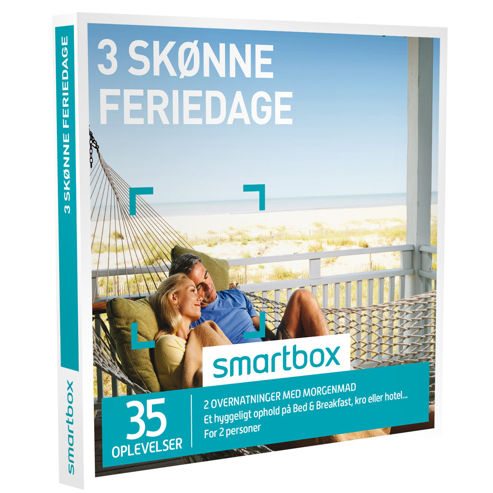 SMARTBOX 3 SKØNNE FERIEDAGE