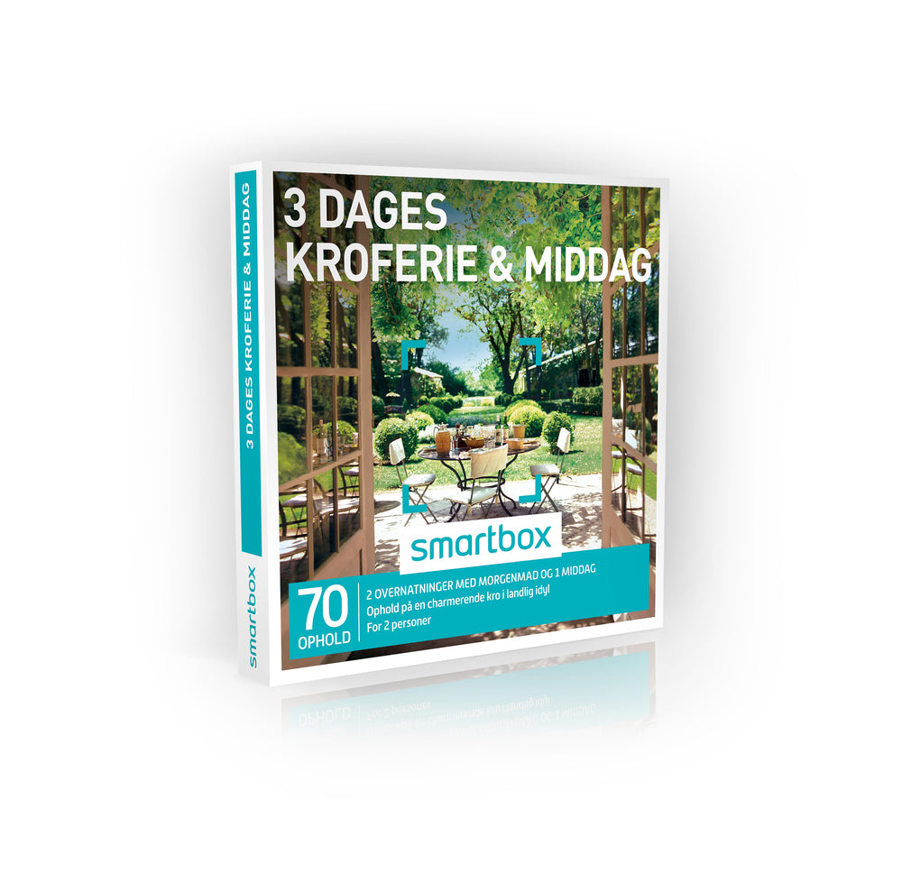 SMARTBOX 3 DAGES KROFERIE & MIDDAG