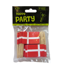 DK PINDEFLAG TRÆ 40 STK.