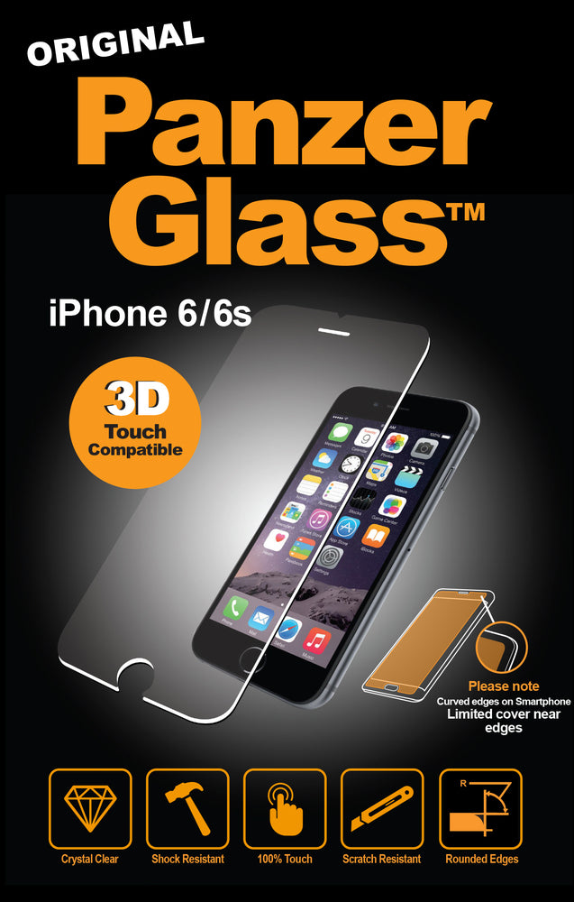 BESKYTTELSESGLAS PANZERGLASS IPHONE 6/6S