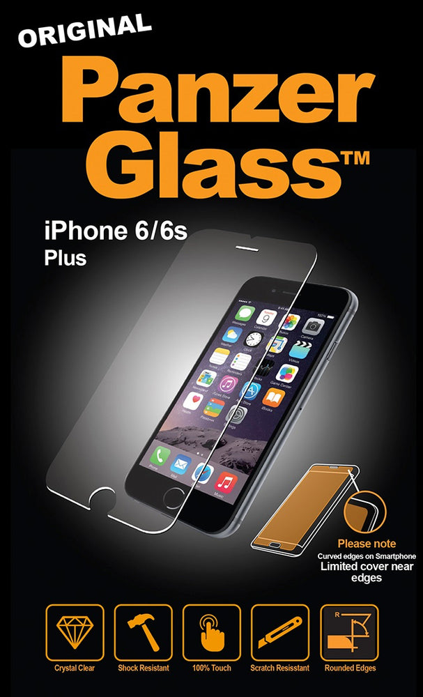BESKYTTELSESGLAS PANZERGLASS IPHONE 6 PLUS