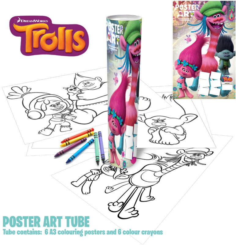 TEGNESÆT I RØR TROLLS