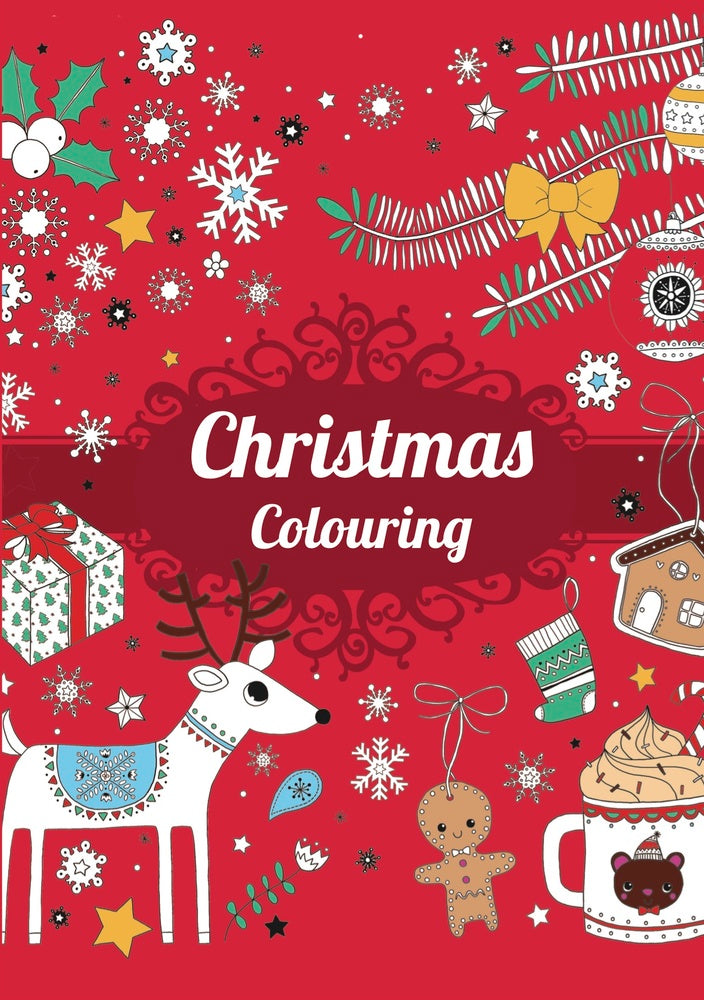 Christmas Coloring - Rød