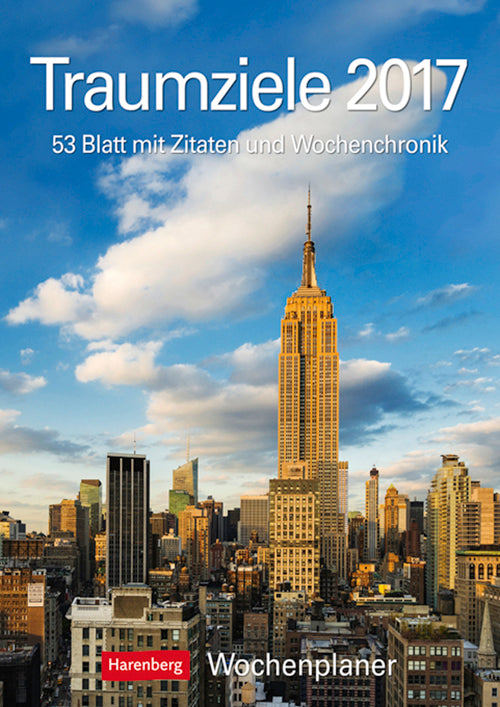 Traumziele Wochenplaner