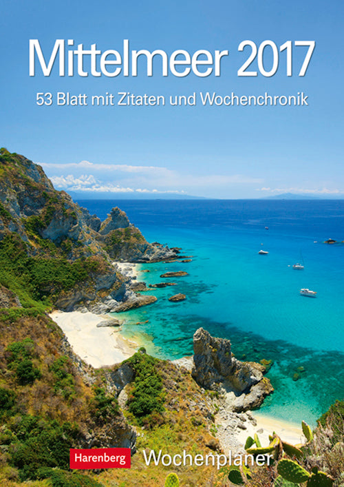 Mittelmeer Wochenplaner 2017