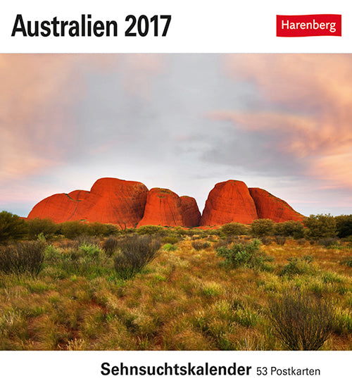 Australien postkortkalender 2017