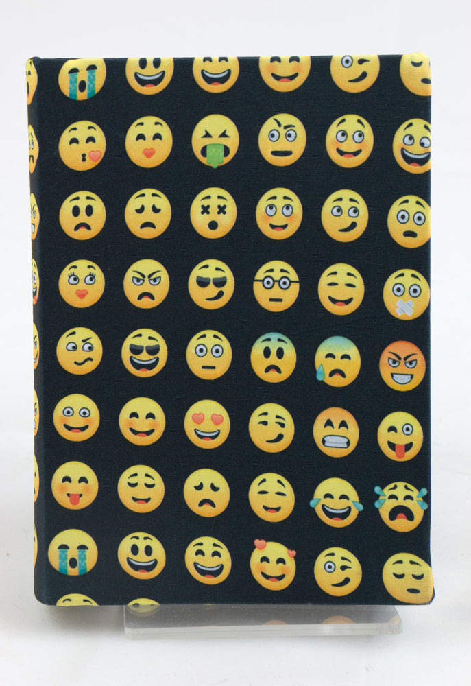 BOGBIND STRÆKBART A4 SMILEY SORT